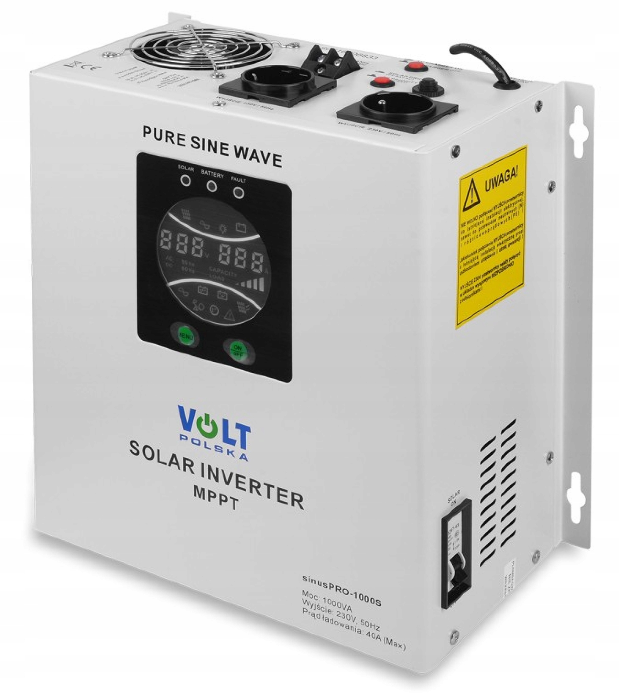 UPS 12/230 1000S (700/1000 W) + Solar 30 A MPPT VOLT Promotion